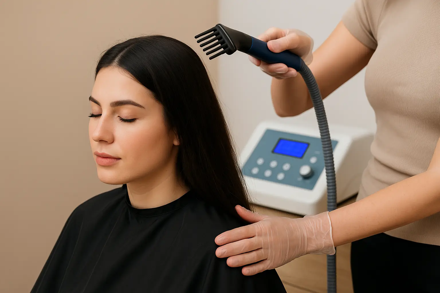 انواع دستگاه اوزون تراپی مو