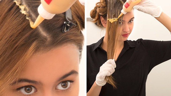 انواع شامپو رنگ مو