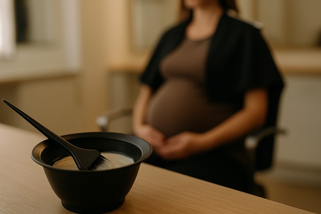 رنگ مو در بارداری